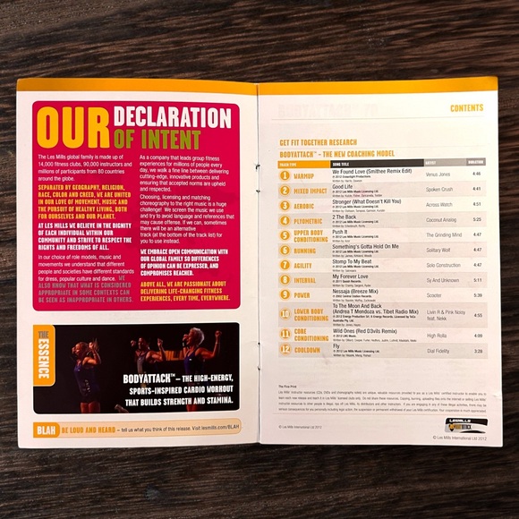 Les Mills BODYATTACK 78 CD, DVD, & Choreography Booklet - Picture 3 of 3